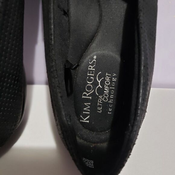 Kim Roger's Ultra Comfort Women's Black Slip On Shoes Sz 8M - Picture 7 of 9